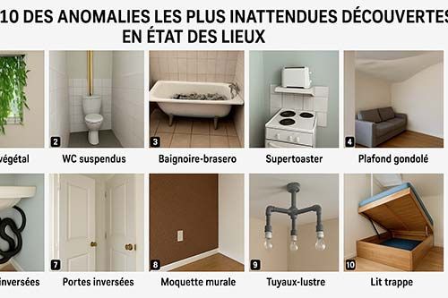 Le top 10 des anomalies les plus inattendues découvertes en état des lieux